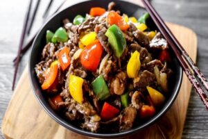 Bò sốt tiêu đen